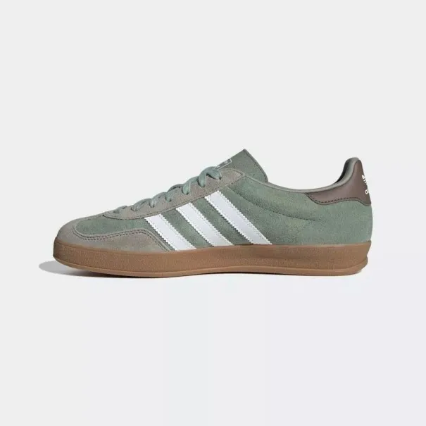 adidas gazelle silver green womens Adidas Gazelle Suede Leather Trainers In Maroon For Men main image 1