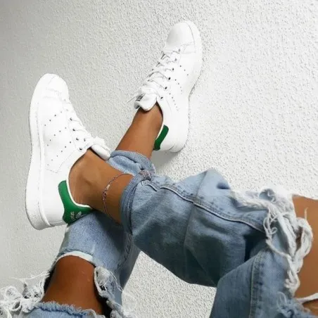 Basket Femme ADIDAS  STAN SMITH J JP9710 - ADIDAS
