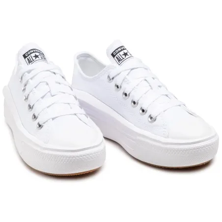 Converse Femme - Chuck Taylor All Star Move OX – Blanc - CONVERSE