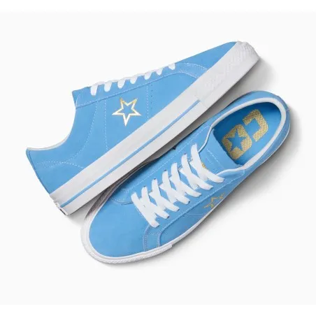 Converse - One Star Pro en daim – Bleu - CONVERSE