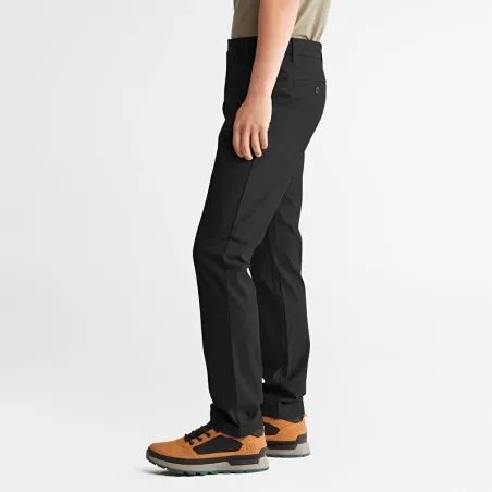 Timberland Homme – Pantalon chino noir en sergé Claremont – Noir - TIMBERLAND