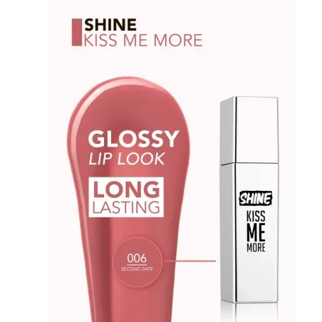 Lipgloss ALMAFLORE  KISS ME MORE SHINE WATERPROOF - ALMAFLORE