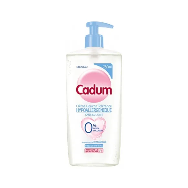 Cadum – Crème Douche Tolérance Peaux Sensibles 750 Ml - CADUM