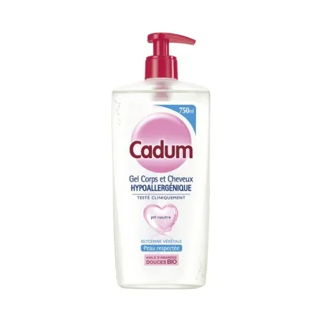 Cadum – Hypoallergénique Gel Douche Corps et Cheveux 750Ml - CADUM