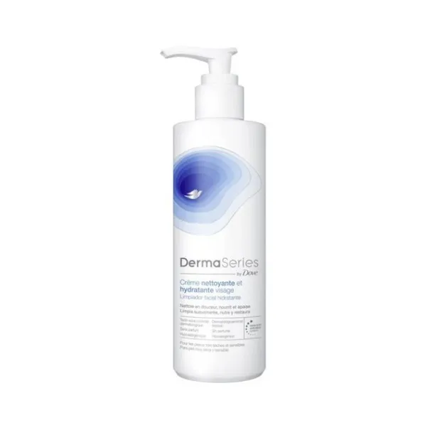 DOVE – DermaSeries Crème Nettoyante Hydratante Pour Le Visage 250Ml - DOVE