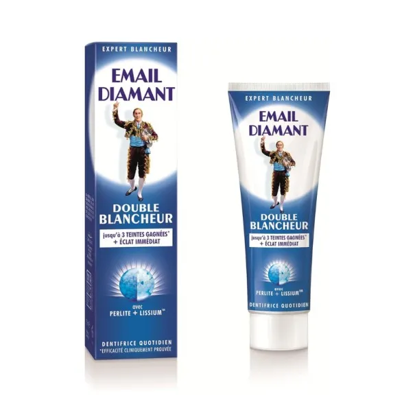 Email Diamant – Dentifrice Double Blancheur 75 Ml - EMAIL DIAMANT