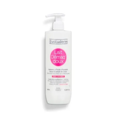 EVOLUDERM – Lait Démaq’ Doux Apaisant 500Ml - EVOLUDERM