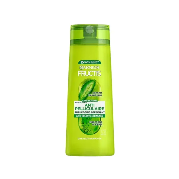 Garnier – Fructis Shampoing Antipelliculaire Cheveux Normaux Thé Vert 250Ml - Garnier