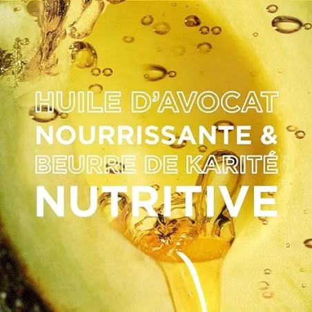 Garnier – Ultra Doux Masque Remède Nutrition Intense Huile d’Avocat & Beurre de Karité Cheveux très Secs Bouclés ou Frisés - Gar