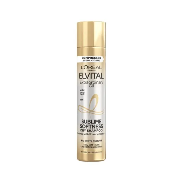 L’Oreal – Elvital Shampoing sec Extraordinary Oil 200Ml - L'OREAL