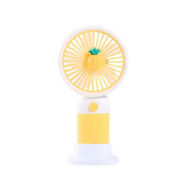 NEST – Mini Ventilateur à Main avec Batterie Rechargeable USB et Support Ananas - NEST