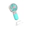 NEST – Mini Ventilateur à Main avec Batterie Rechargeable USB et Support Bleu Ciel - NEST