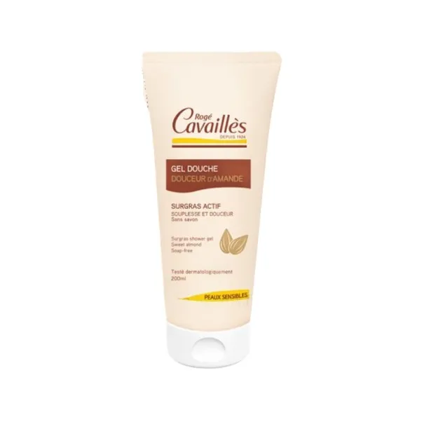 Rogé Cavaillès – Gel Douche Douceur Amande Surgras Actif 200 Ml - ROGÉ