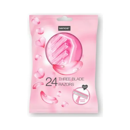 Sence – Lot De 24 Rasoir Pour Femmes 3 Lames - SENCE