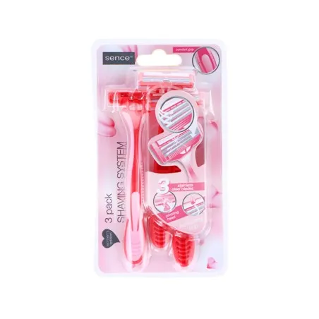 Pack De 3 Rasoirs SENCE Avec 3 Lames Pour Femmes - SENCE