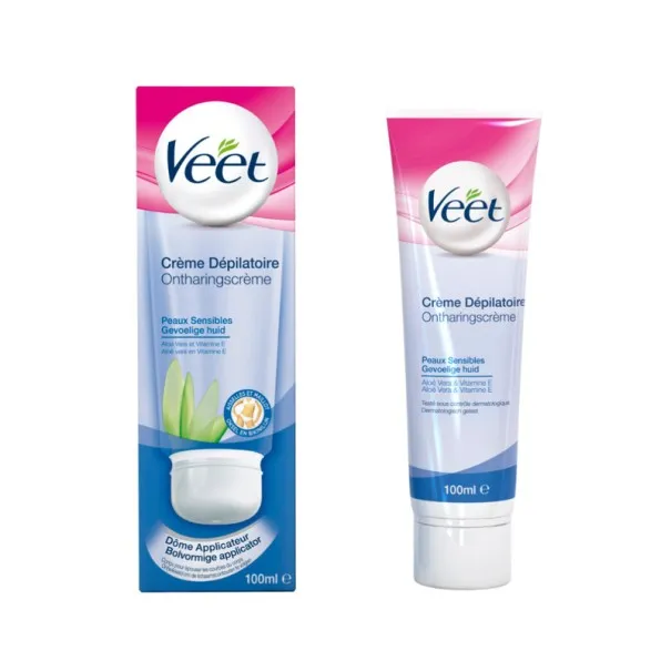 Veet – Crème Dépilatoire Peaux Sensibles 100G - VEET