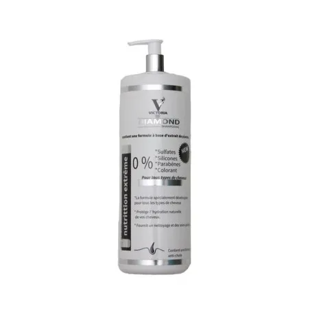 Victoria – Diamond Shampoing Tous Type De Cheveux 1000 Ml - VICTORIA