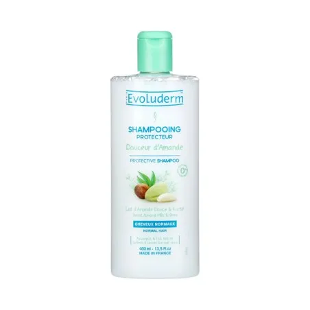 Evoluderm – Shampoing Protecteur Douceur D’Amande Pour Brillance Des Cheveux 400 Ml - EVOLUDERM