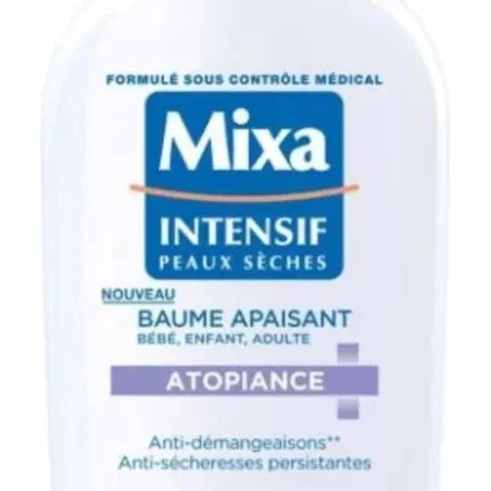 Lait de corps Hydratant MIXA BAUME APAISANT  Pour Peaux Tres Seches 400 ml - MIXA