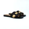 Mules Femmes BELTONI  ROSALIA NOIR DOREE - BELTONI