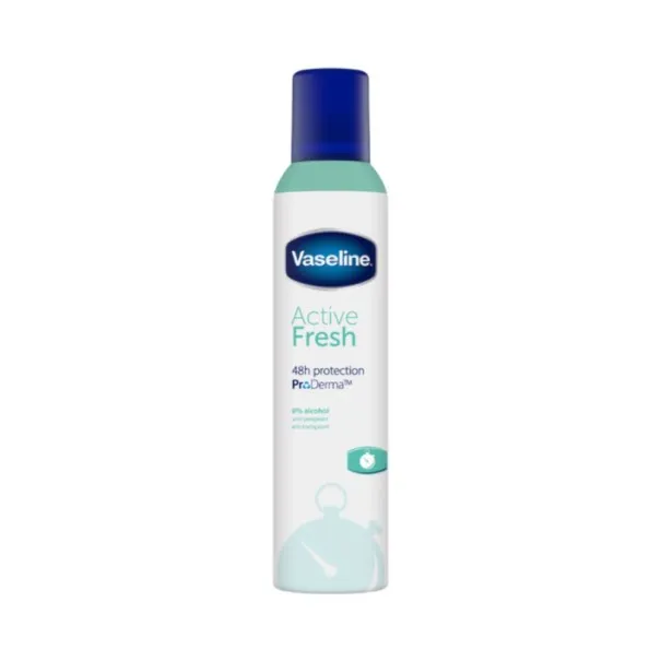 Déodorant Femme VASELINE  DÉODORANT FEMME ACTIVE FRESH 48 HEURES DE PROTECTION 250 ML - 
