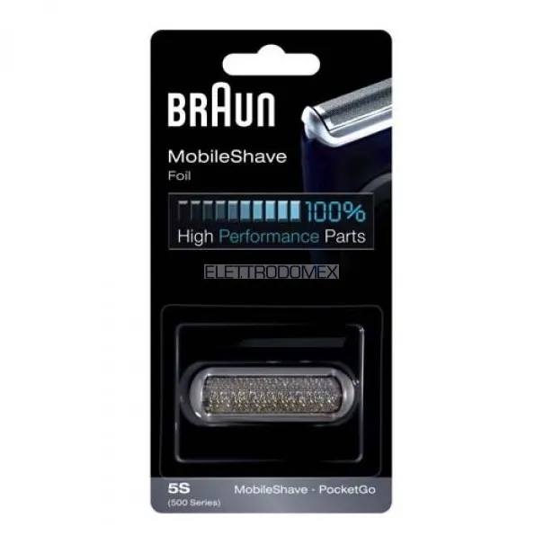 BRAUN - 5S / 500 series, Grille Pocket go P70 - BRAUN