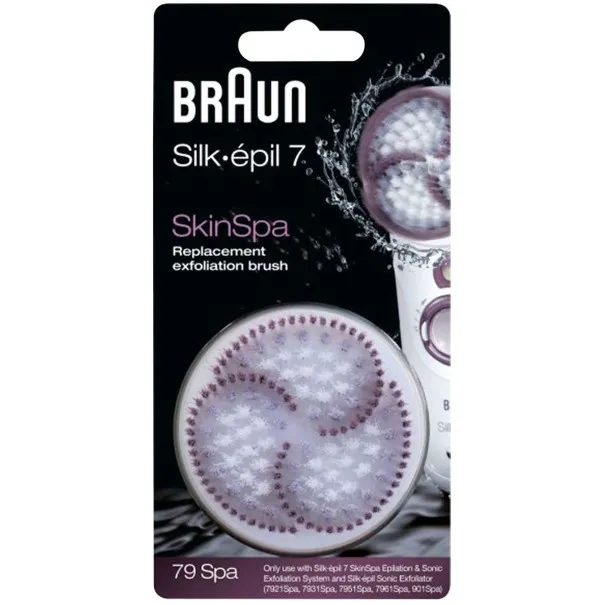 BRAUN - 79SPA Brosse de remplacement Silk-épil SkinSpa - BRAUN