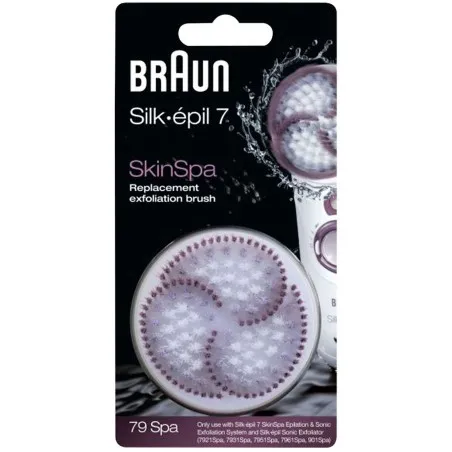 BRAUN - 79SPA Brosse de remplacement Silk-épil SkinSpa - BRAUN