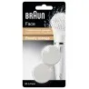 BRAUN - SE80-b Éponges beauté compatible avec Braun Face (Pack de 2) - BRAUN