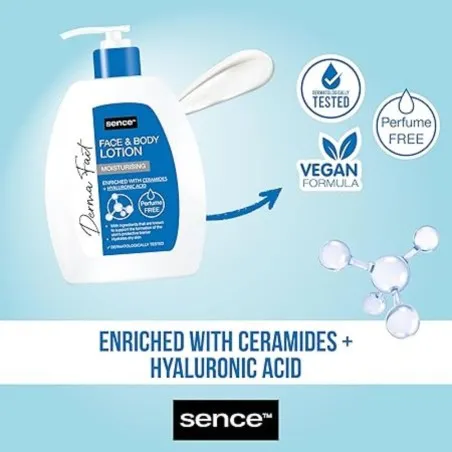 Gel Nettoyant Sence  CLEANSER DERMA HYDRATANT 250 ML - SENCE