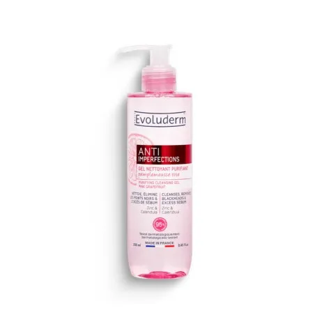 Evoluderm – Gel Nettoyant Purifiant Anti-Imperfections 250Ml - EVOLUDERM