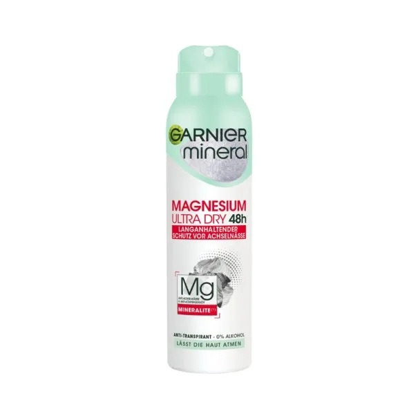 Garnier – Déodorant Garnier Mineral Magnesium Ultra Dry Protection Sec 72H - Garnier