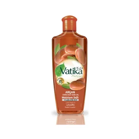 Vatika – Huile Capillaire Enrichie En Argan 200Ml - VATIKA