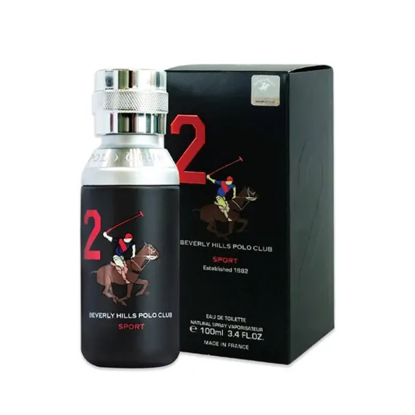 Eau De Toilette pour homme BHPC two 100ml - BEVERLY HILLS POLO CLUB