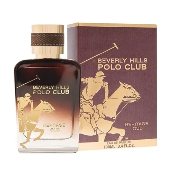 Eau de Toilette Homme U.S. POLO - Club Men Heritage Oud 100 - BEVERLY HILLS POLO CLUB