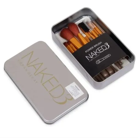Kit Yeux Naked 3 -12 PINCEAUX -QUALITÉ SUPÉRIEUR - Unbranded