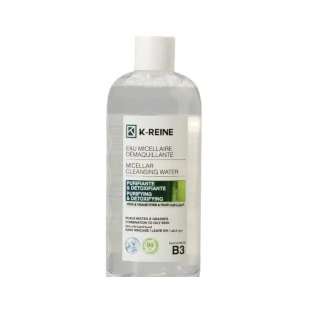 K-Reine – Eau micellaire démaquillante Purifiante et détoxifiante - K- REINE