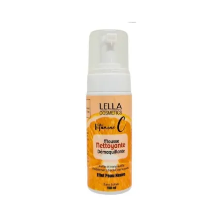 Lella – Mousse Nettoyante Visage Vitamine C - LELLA
