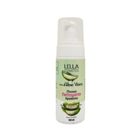 Lella – Mousse Nettoyante Visage Aloe Vera - LELLA