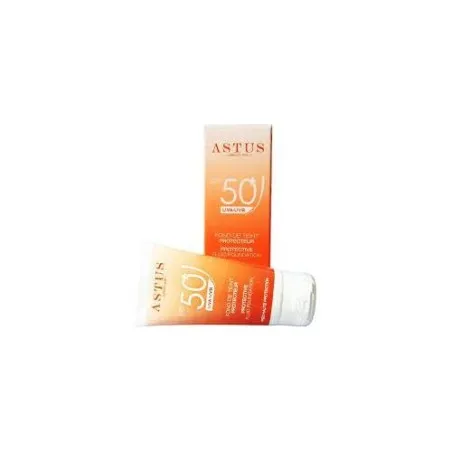 Astus – Fond De Teint Fluide Protectrice Sfp50+ Ivoir-Beige-Beige Dore - ASTUS
