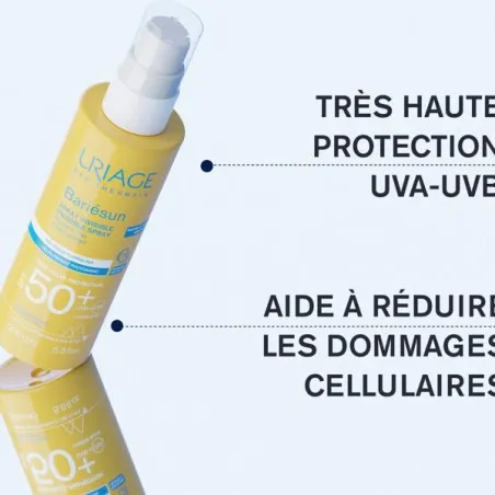 Uriage – Écran 50+ Bariesun Lait Adulte - URIAGE