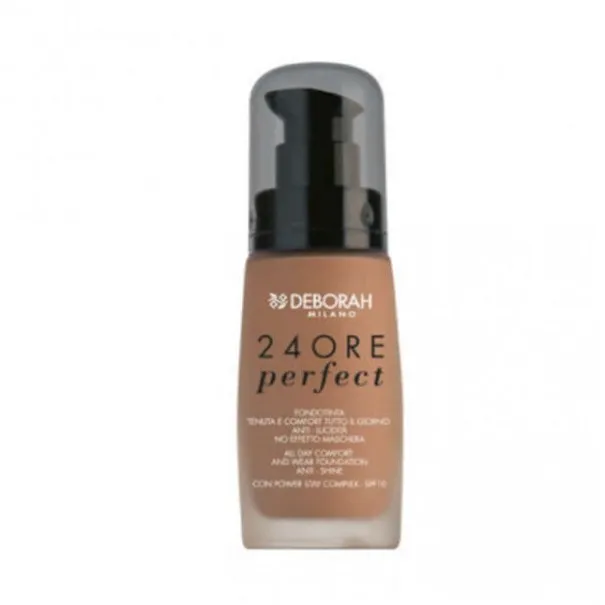 DEBORAH – Fond De Teint Milano 24Ore Spf10 – 04 Abricot - DEBORAH