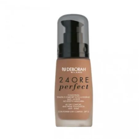DEBORAH – Fond De Teint Milano 24Ore Spf10 – 04 Abricot - DEBORAH
