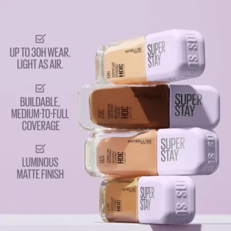 Maybelline – Fond De Teint Superstay Lumi-Matte 30H - Maybelline