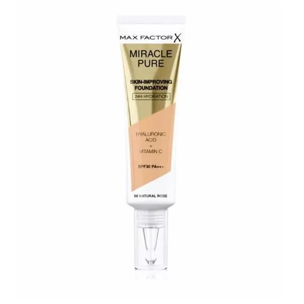 Max Factor –  Fond de Teint  Tube Miracle Pure - Maxfactor