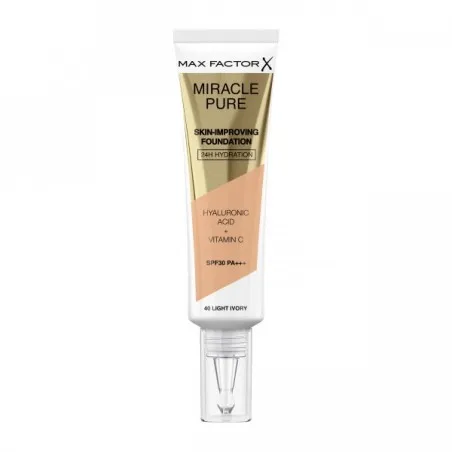 Max Factor –  Fond de Teint  Tube Miracle Pure - Maxfactor