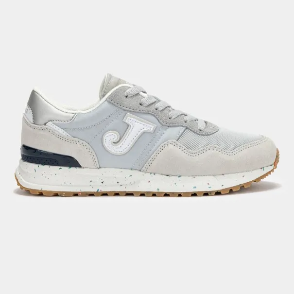 Basket Casual Femme C.367 LADY 2512 BLANC GRIS - JOMA
