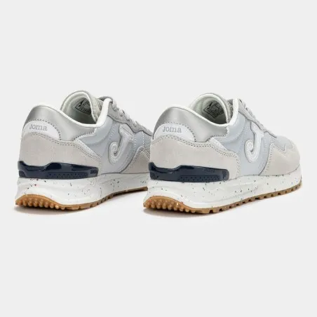 Basket Casual Femme C.367 LADY 2512 BLANC GRIS - JOMA