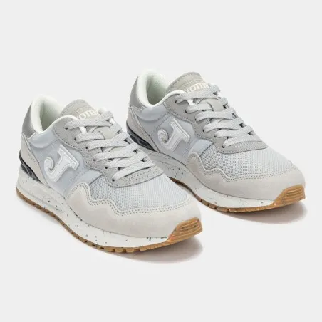 Basket Casual Femme C.367 LADY 2512 BLANC GRIS - JOMA