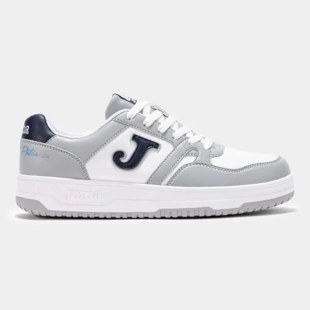 Basket casual Homme C.Platea Low 25 Blanc Gris - JOMA